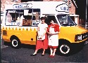 Julie Lewis (right) - (One of Bernard;:s daughters) - With Her Friend, kathryn. 1985. (click to enlarge)